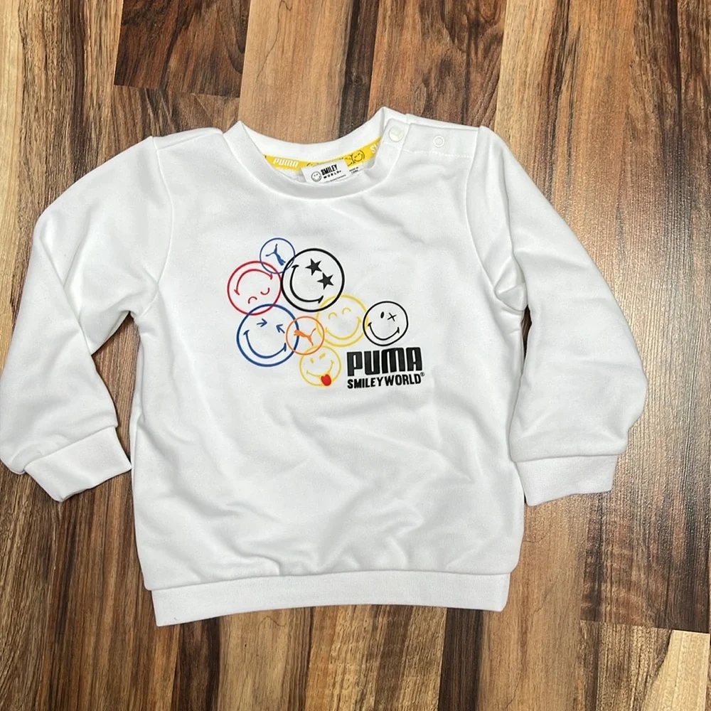 Puma Kids Smiley World set size 18M NWT - Picture 2 of 6